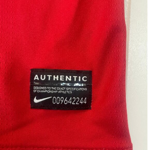 Nike Dri Fit Arsenal Authentic Soccer Jersey 2010 2011 - Size Medium READ - Picture 3 of 9